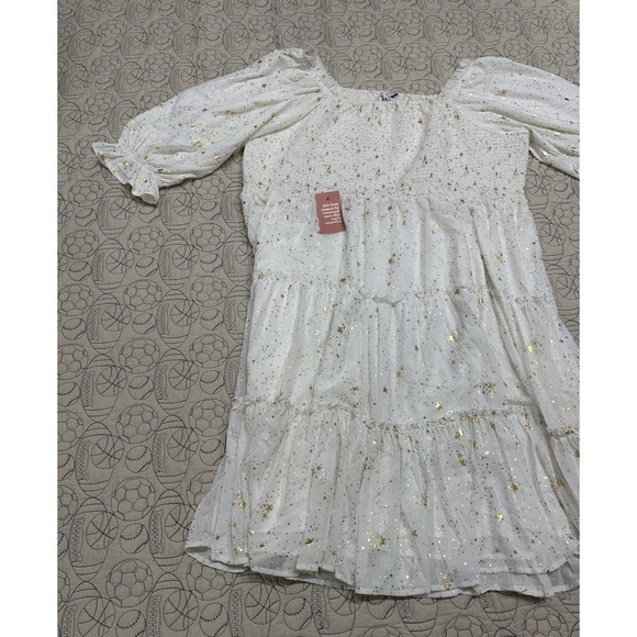 Ivy City Co Women's Midsummer Nights Dress  Stars Size 5X White - Picture 12 of 16